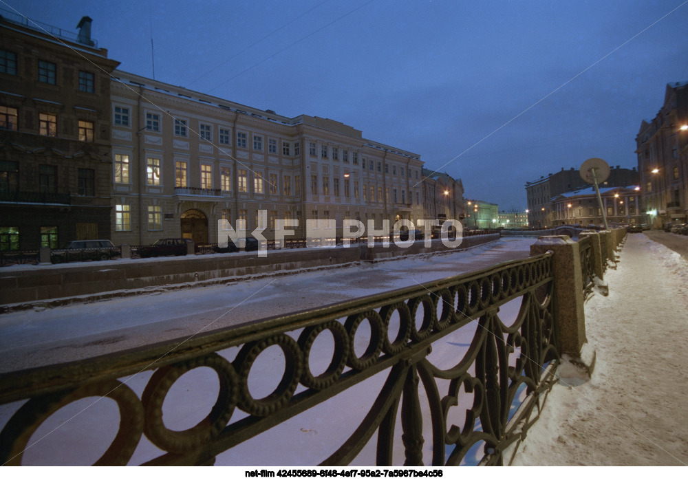 Зима в Санкт-Петербурге