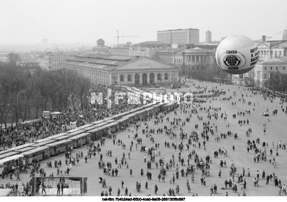 Первомайский детский праздник в Москве