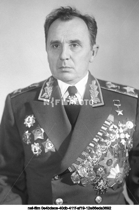 Маршал Советского Союза К.С. Москаленко