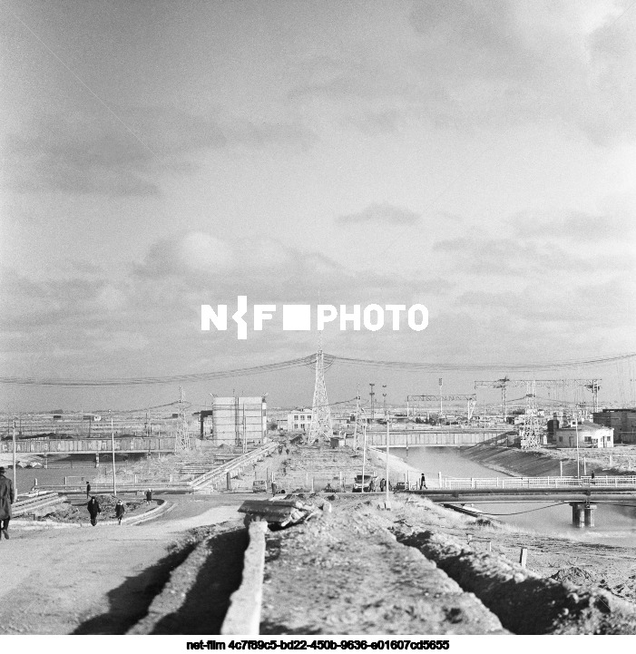 Марыйская ГРЭС им. 50-летия СССР в Туркменской ССР