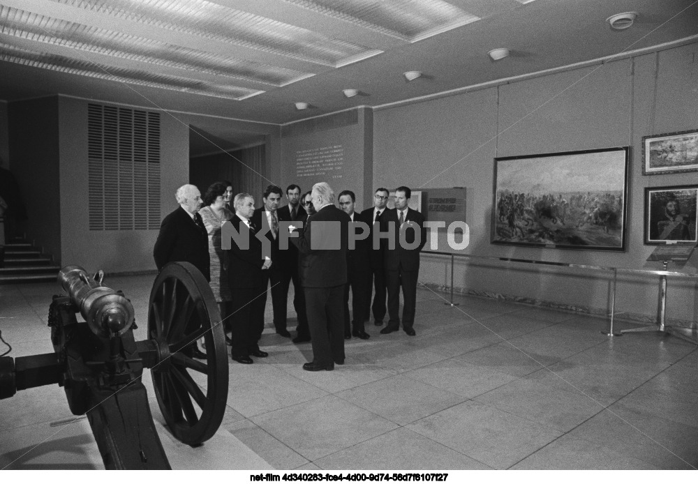 N. Josan's visit to the USSR