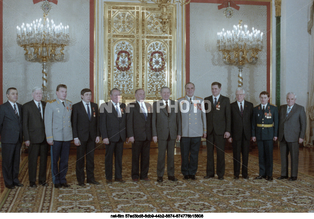 Награждение ликвидаторов аварии на Чернобыльской АЭС в Кремле