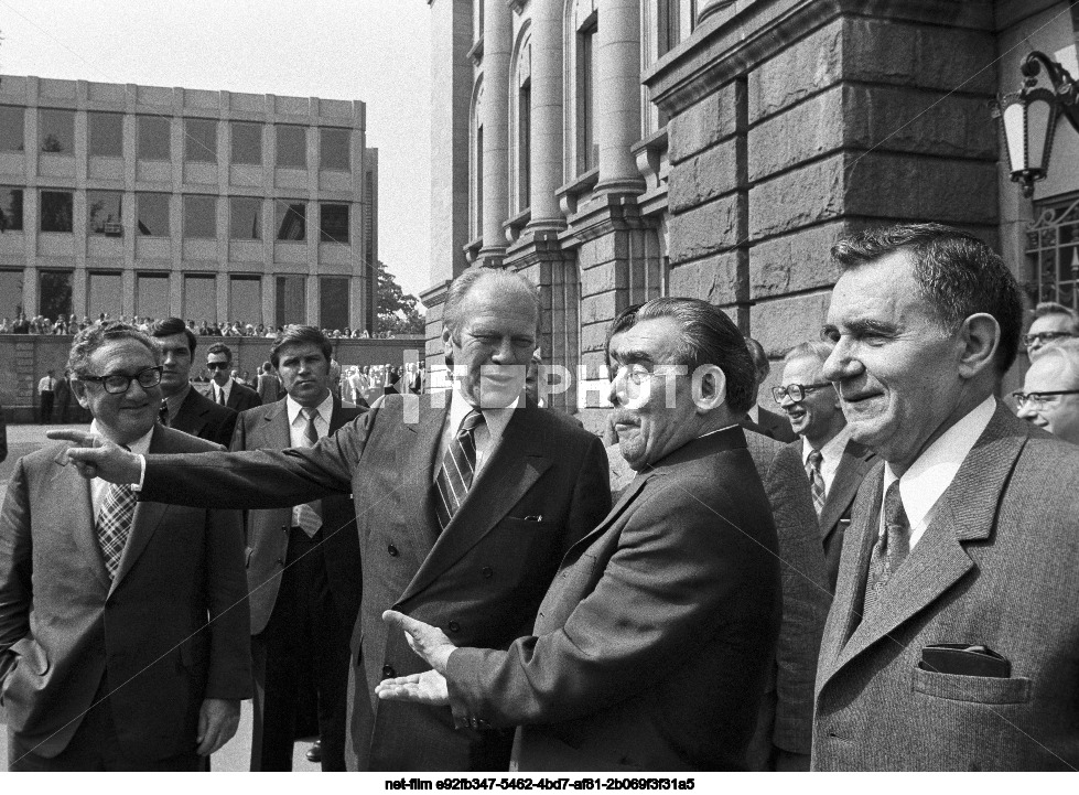 L.I. Brezhnev's visit to Finland