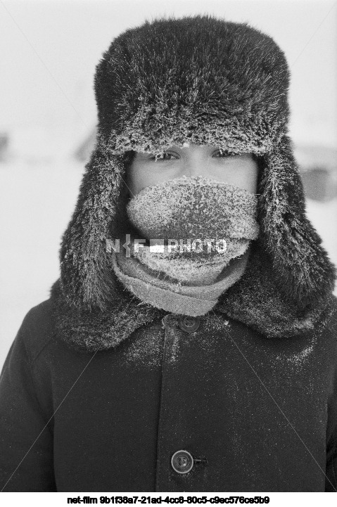 Residents of the village of Dikson in the Taimyr Autonomous Okrug
