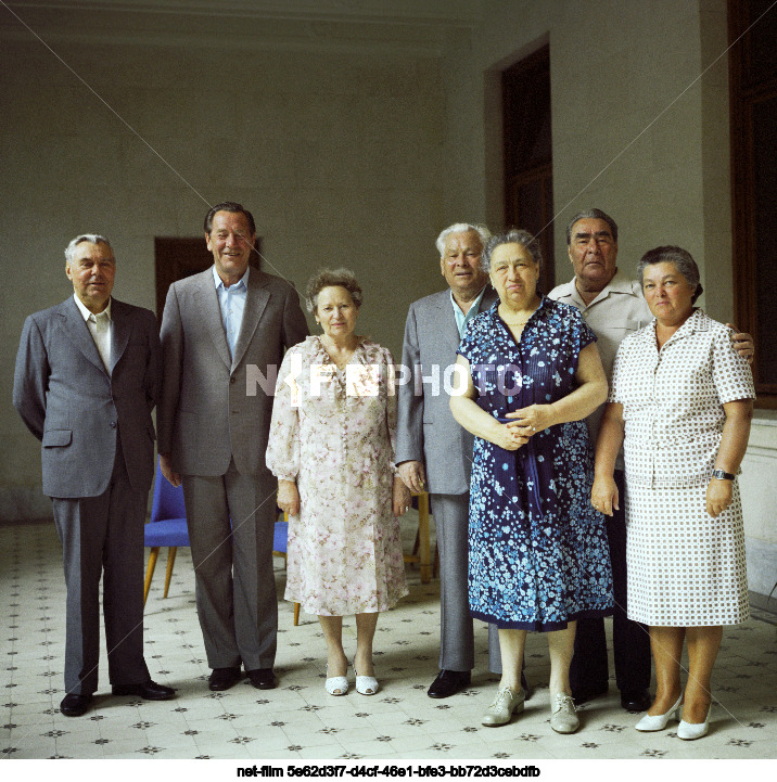 L.I. Brezhnev in Crimea