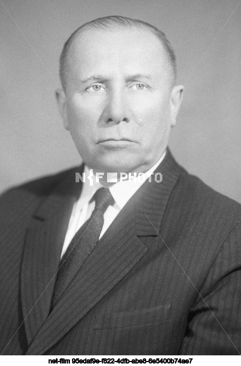 Chairman of the State Committee of the USSR Council of Ministers for the Fuel Industry N.V. Melnikov