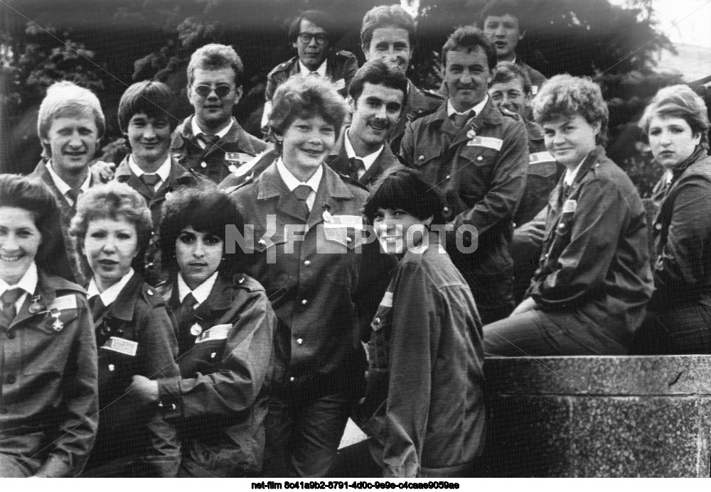 Farewell to construction teams from Chelyabinsk in the earthquake-stricken Uzbek SSR