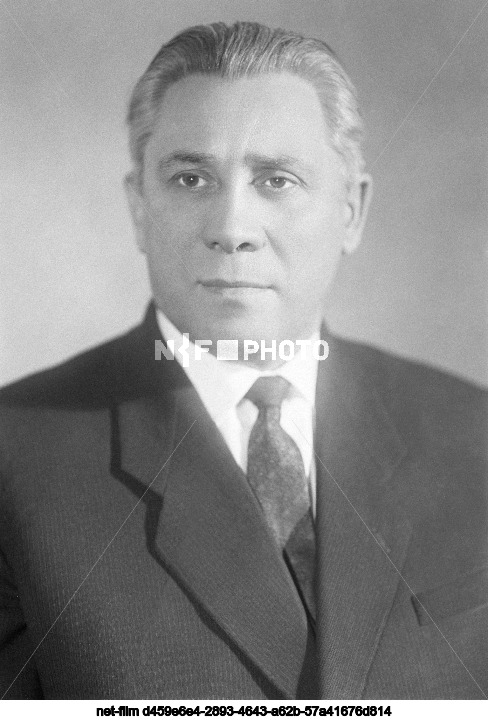 Председатель Госстроя СССР И.А. Гришманов