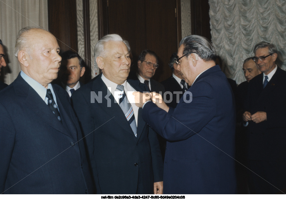 Awarding of K. U. Chernenko