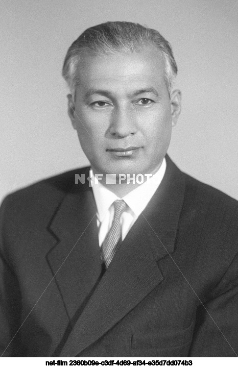 First Secretary of the Central Committee of the Communist Party of Uzbekistan Sh.R. Rashidov