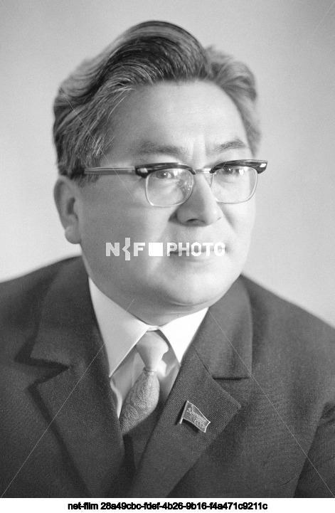 First Secretary of the Central Committee of the Communist Party of Kyrgyzstan T.U. Usubaliev