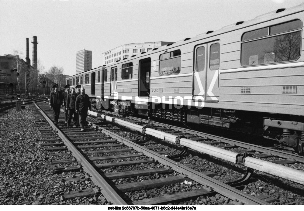 Electric depot "Sokol" of the Moscow metro named after V.I. Lenin