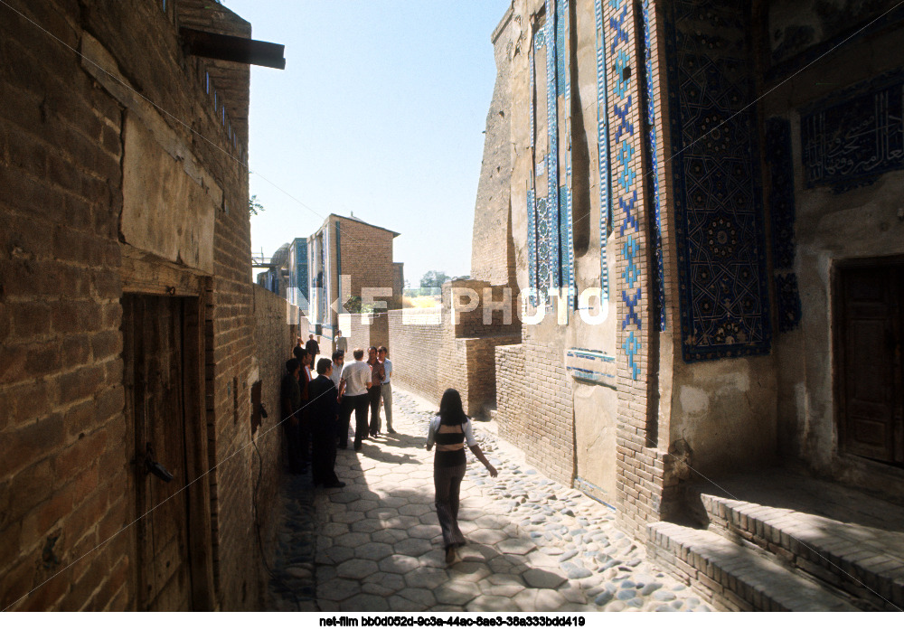 The architectural ensemble of Shahi-Zinda in Samarkand