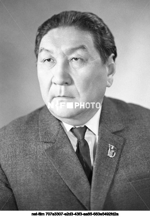 Chairman of the Presidium of the Supreme Council of the Kirghiz SSR T.K. Kulatov