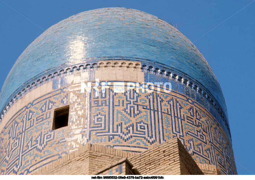 The architectural ensemble of Shahi-Zinda in Samarkand