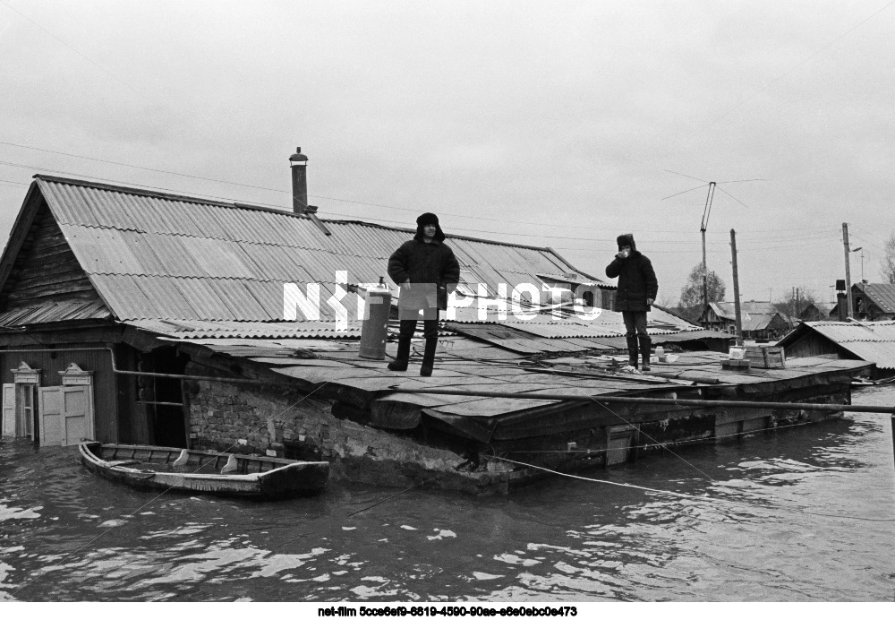 Паводок в в Башкирской АССР