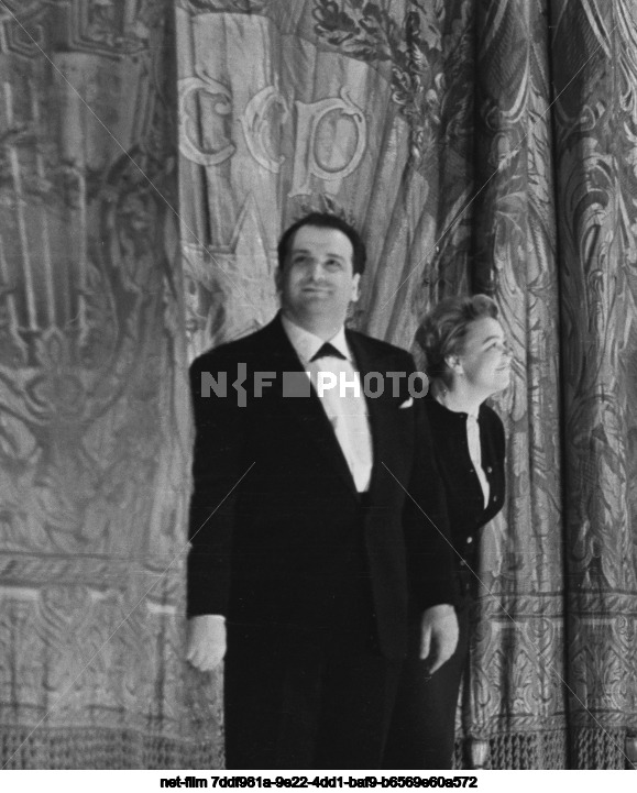 Концерт в Большом театре СССР в Москве