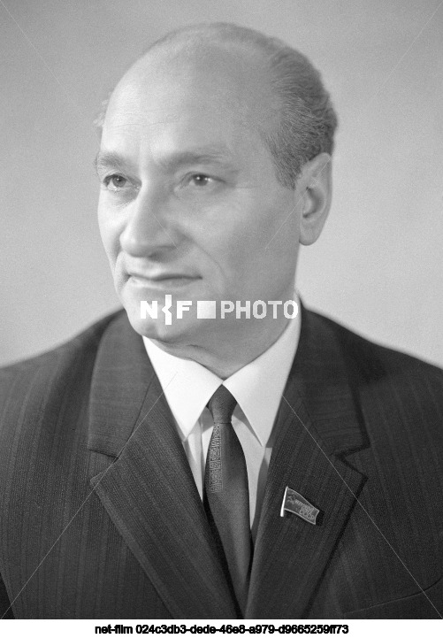Chairman of the Presidium of the Supreme Soviet of the Azerbaijan SSR K.A. Khalilov