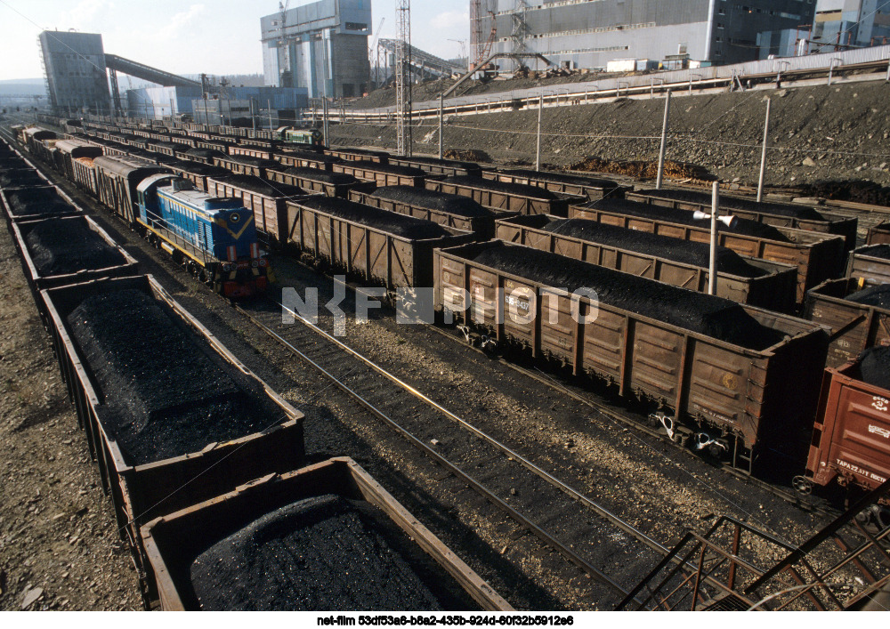 Ugolnaya railway station on BAM