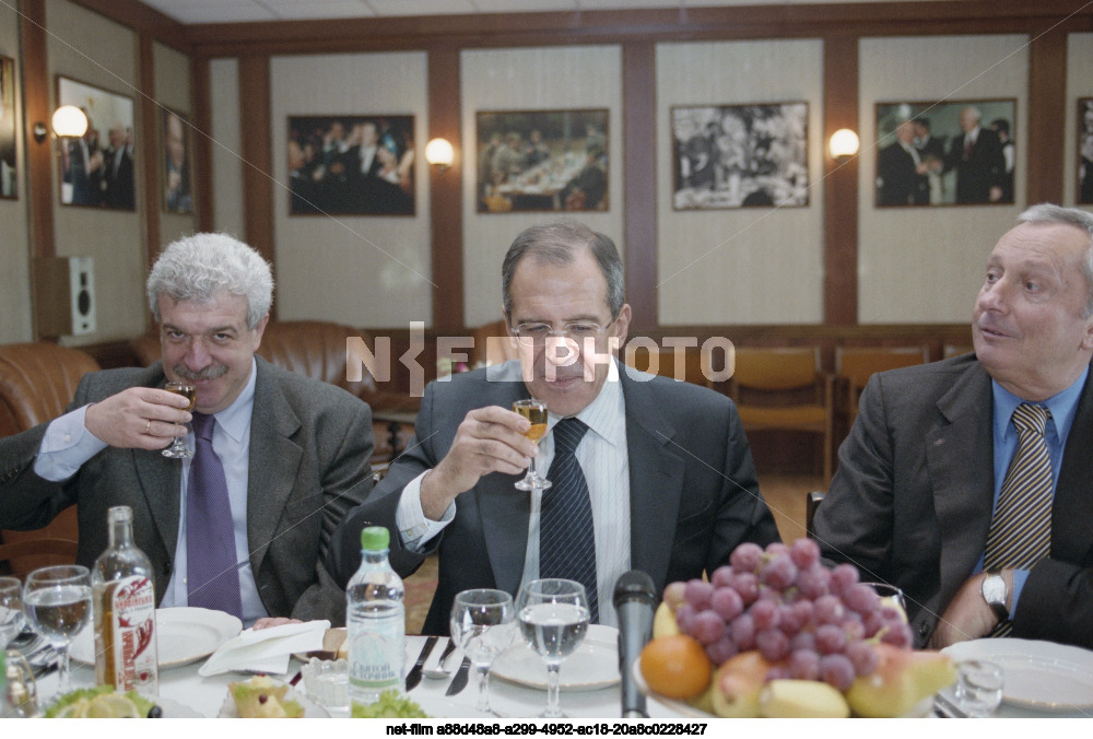 Head of the Russian Foreign Ministry S.V. Lavrov in ITAR-TASS