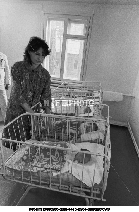 Роддом в поселке Северомуйск Бурятской ССР