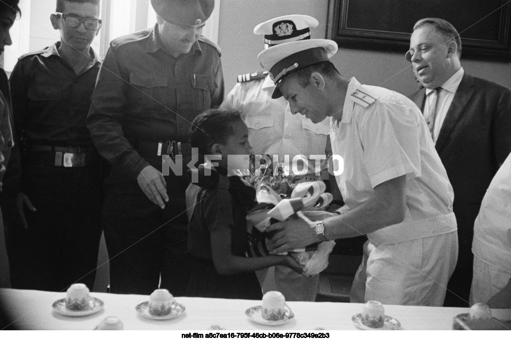 Yuri Gagarin's visit to Cuba