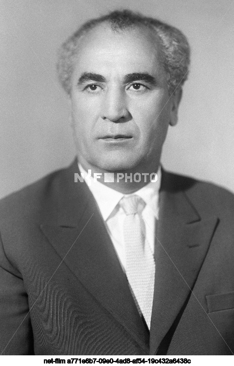 Chairman of the Council of Ministers of the Azerbaijan SSR E.N. Alikhanov