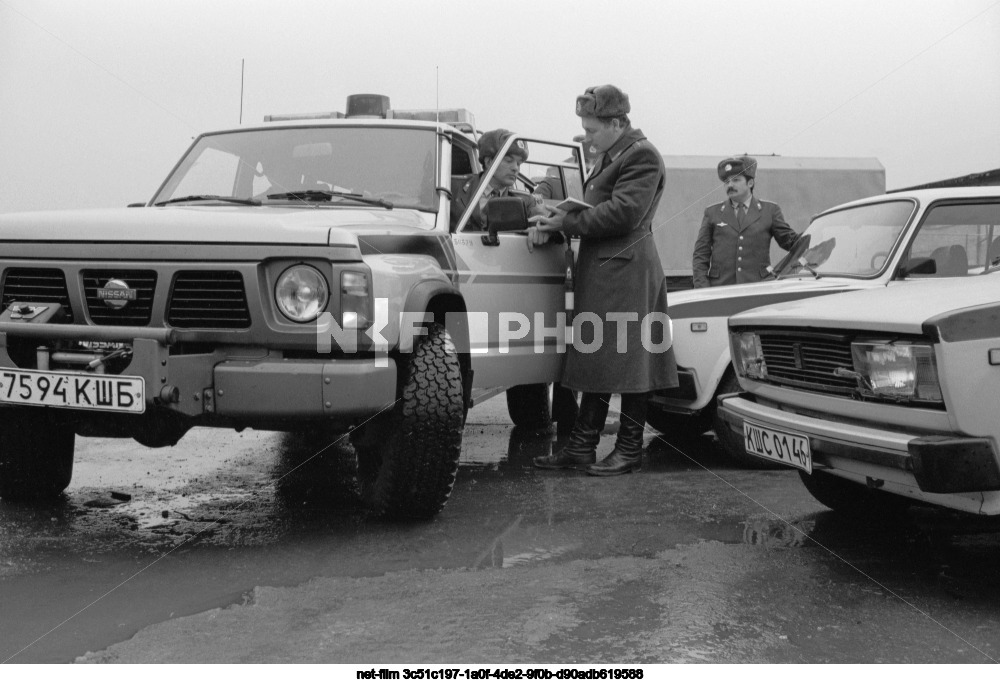 Police work in Tolyatti