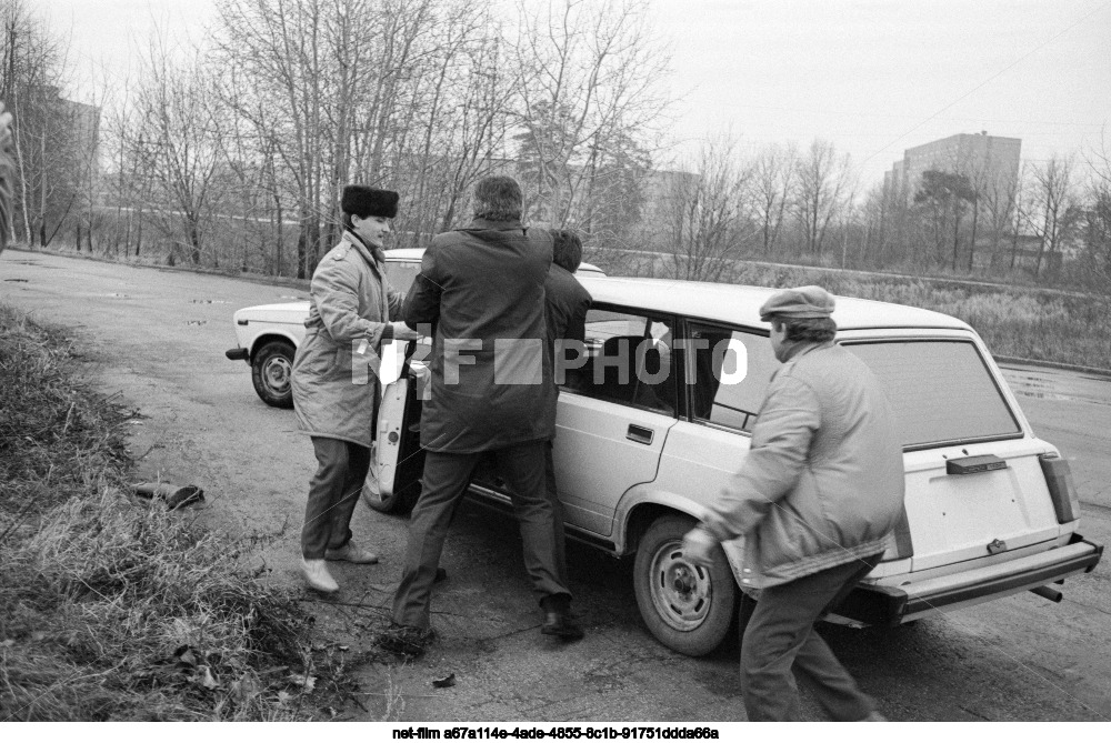Police work in Tolyatti