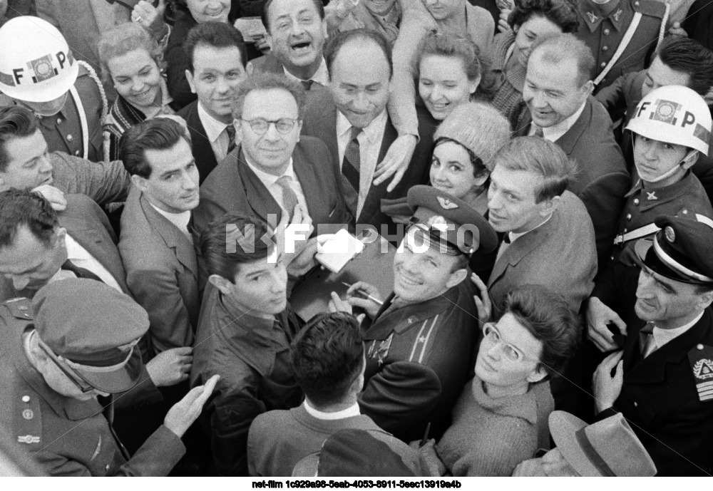 Visit of Yuri Gagarin to Brazil