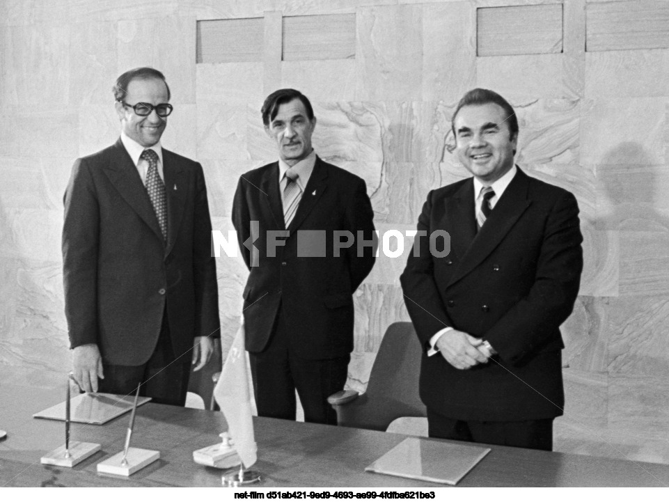 Visit of Y. Chakmur to the USSR