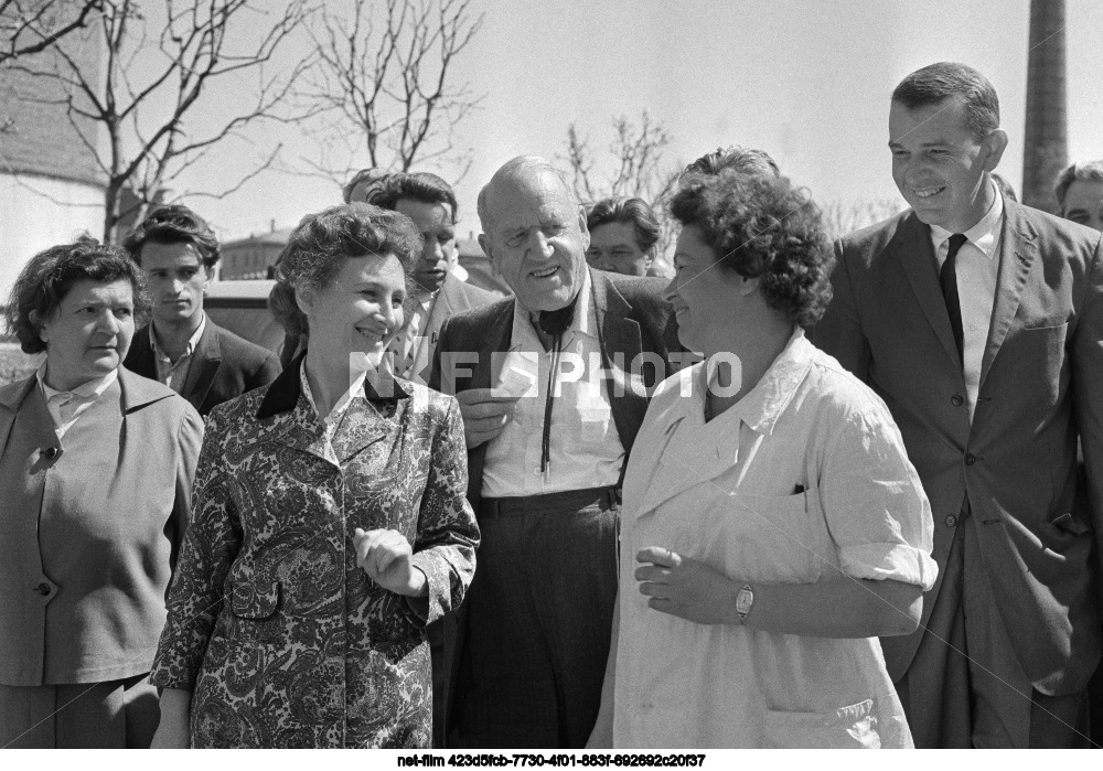 R. Garst's visit to the USSR