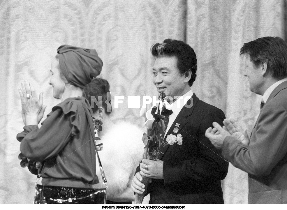 Оперный певец К.И. Базарсадаев