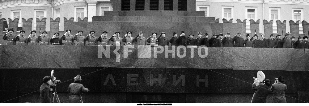 Celebrating November 7th in Moscow