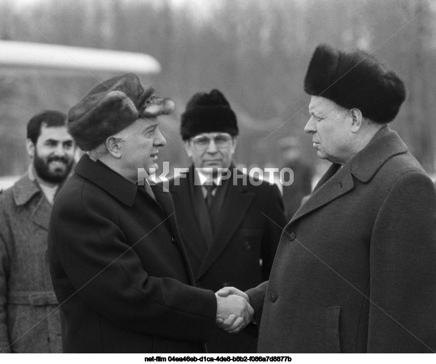 Visit of E.A. Shevardnadze to the countries of the Near and Middle East