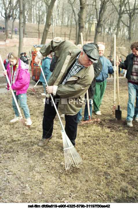 Субботник в Москве