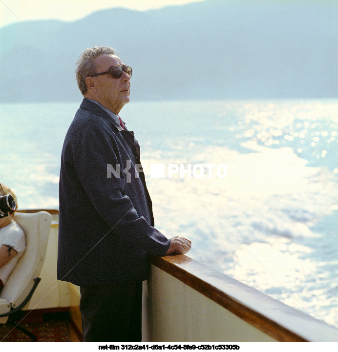 L.I. Brezhnev in Crimea