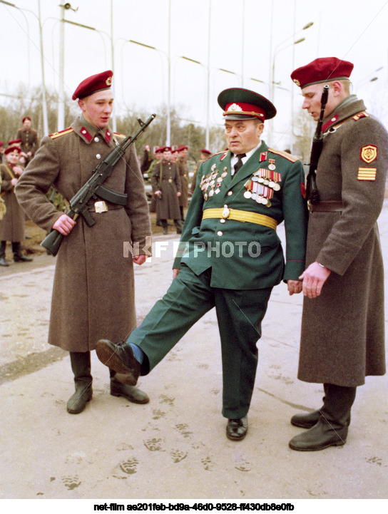 Victory Parade Rehearsal in Moscow Region