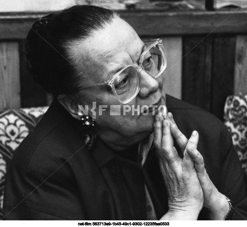 P. Thompson's visit to Russia