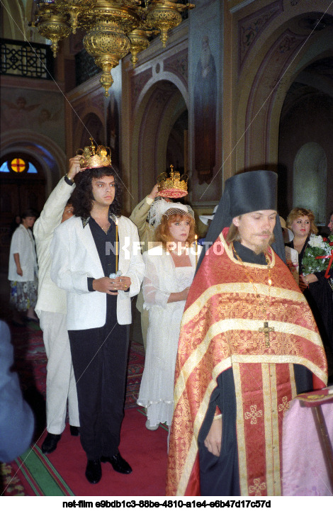 Wedding of A.B. Pugacheva and F.B. Kirkorov in Jerusalem