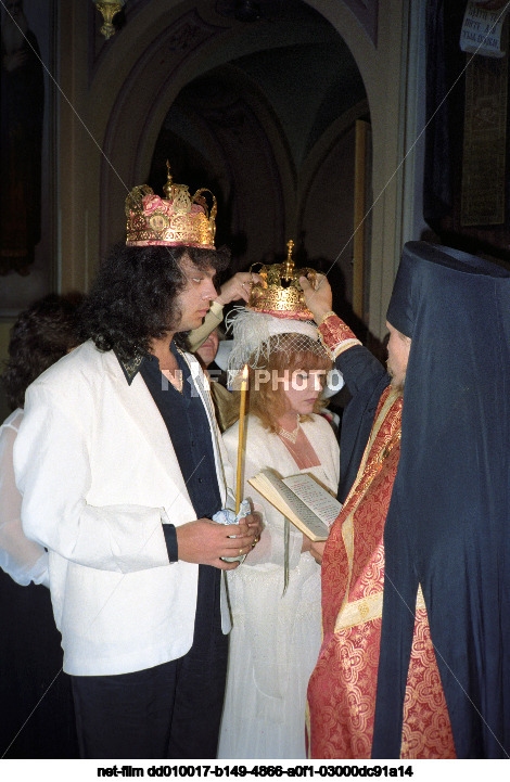 Wedding of A.B. Pugacheva and F.B. Kirkorov in Jerusalem