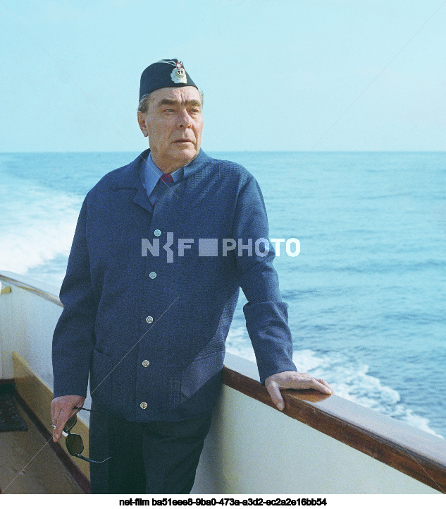 L.I. Brezhnev in Crimea