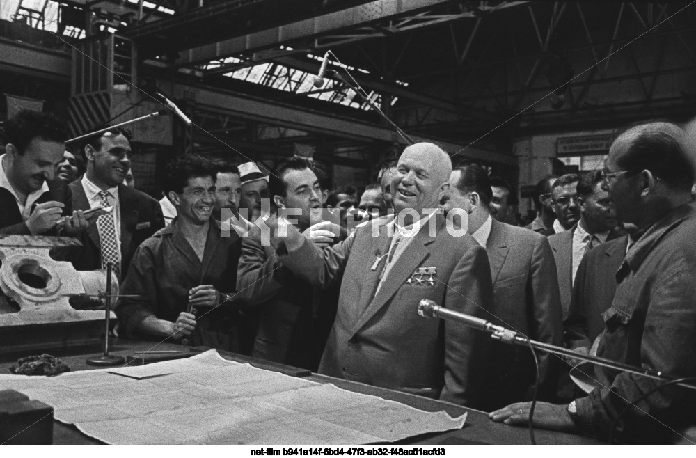 N.S. Khrushchev's visit to Romania