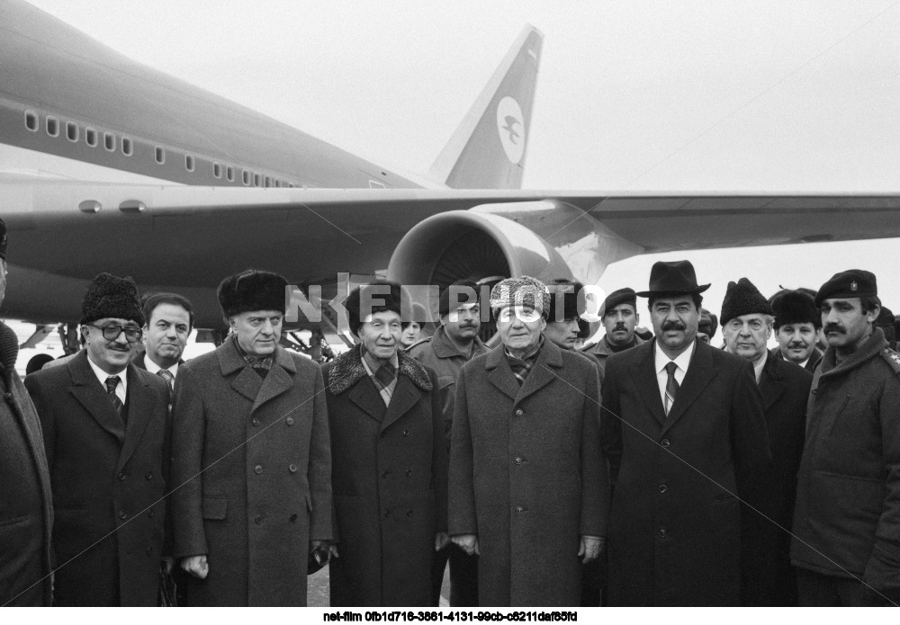 Визит С. Хусейна в СССР