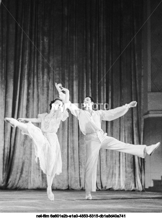 Вечер артистов балета Большого театра Союза ССР в Москве