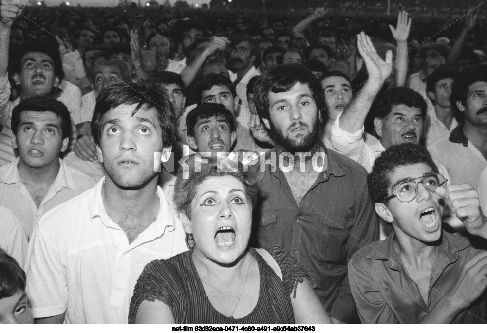 Rally of supporters of the Popular Front of Azerbaijan in Baku