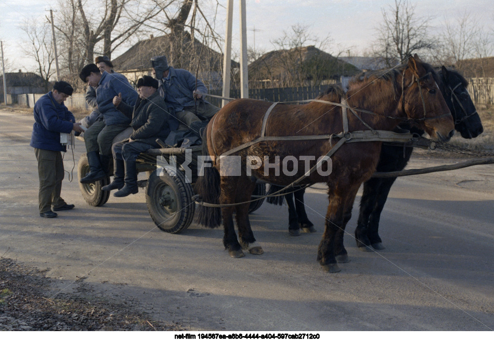 Зона отчуждения Чернобыльской АЭС в Киевской области