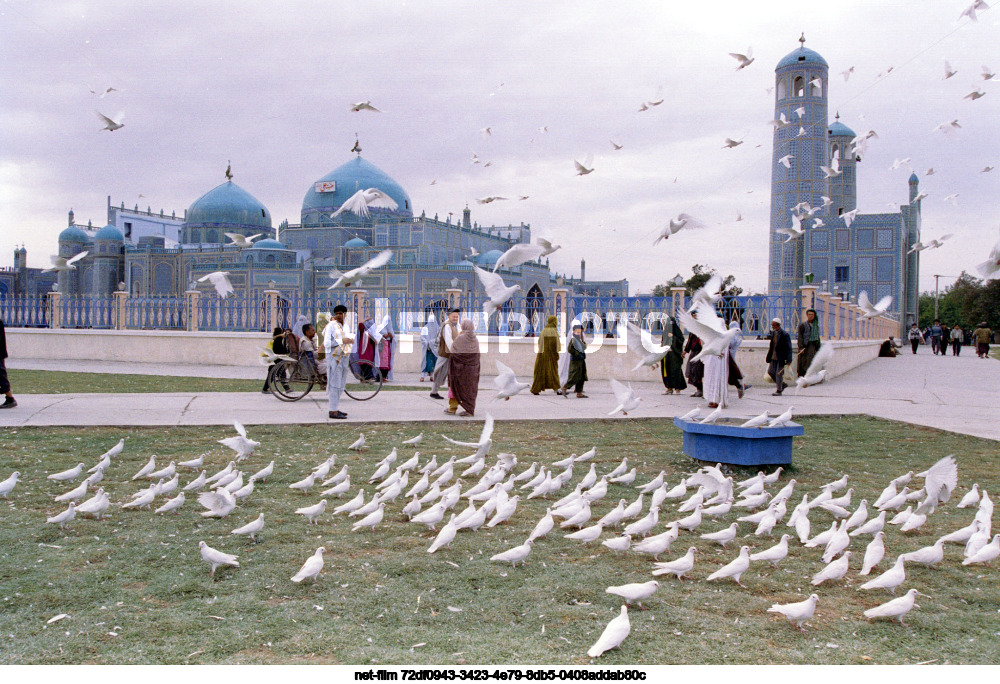 Blue Mosque in Mazar-i-Sharif