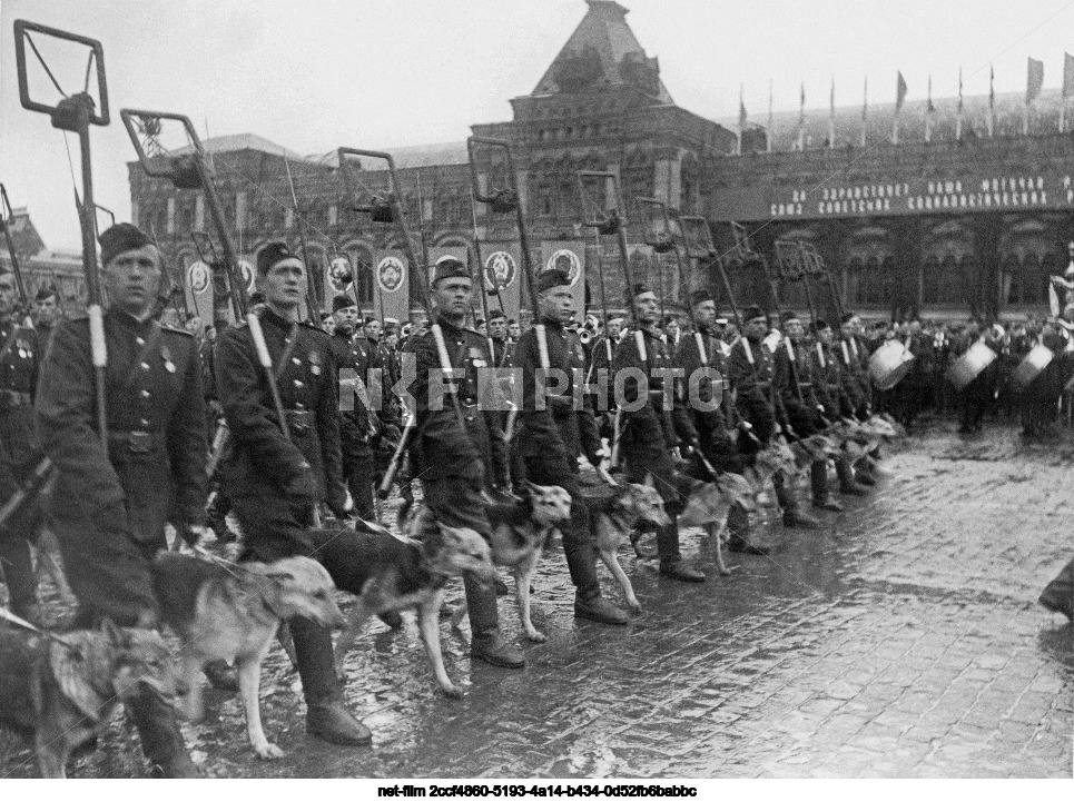 Victory Parade on Red Square in Moscow