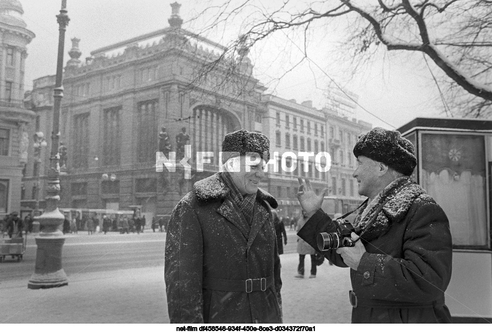 Жители Ленинграда